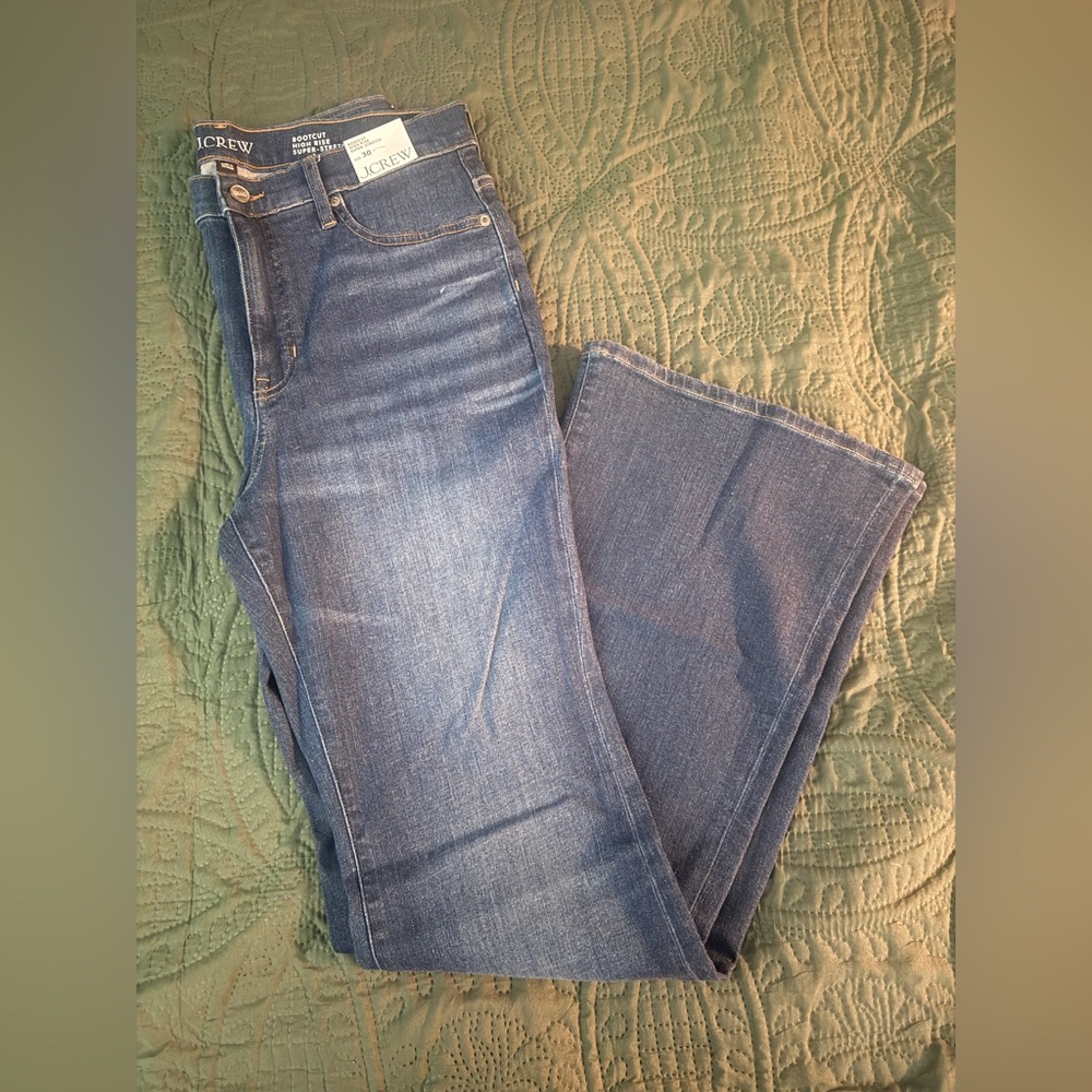 J. Crew Bootcut jean in Henry Louie Wash - Picture 5 of 7